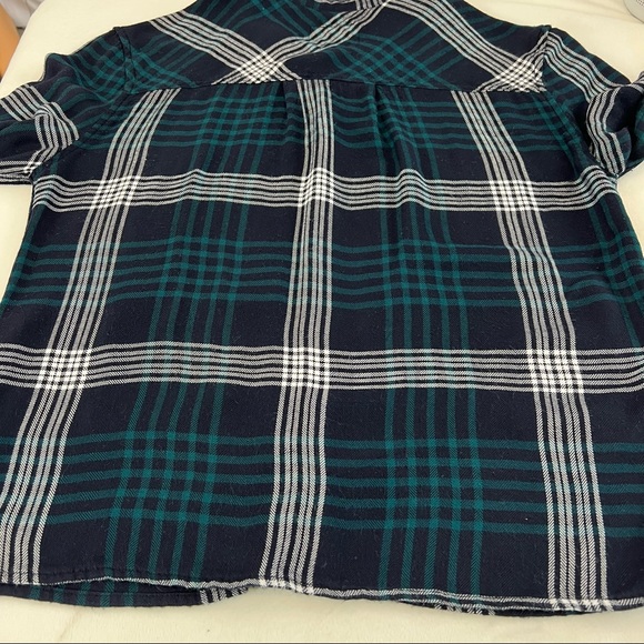 Rails 2 Front Pocket Plaid Button Front Shirt Size S - Picture 5 of 12